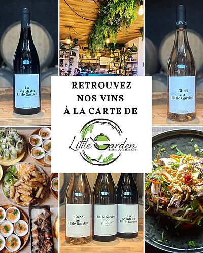 retrouvez nos vins chez little garden à saint Étienne, une belle
