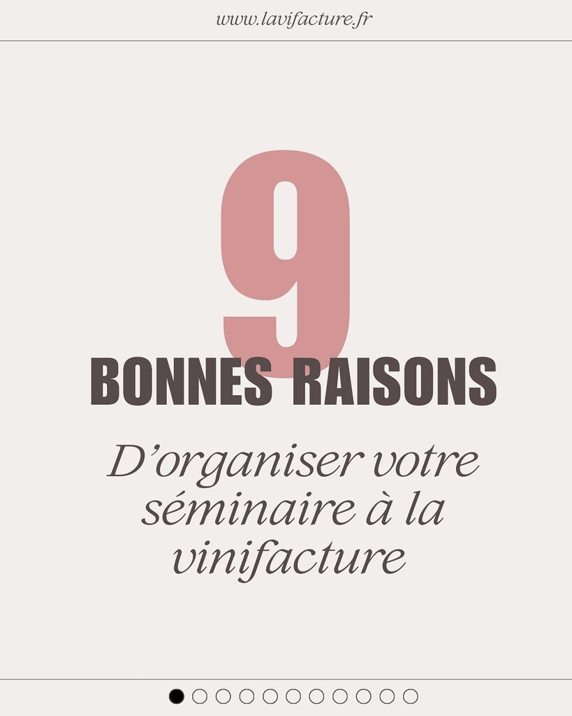 9 bonnes raisons d’organiser votre séminaire chez nous #seminaire #evenementi...